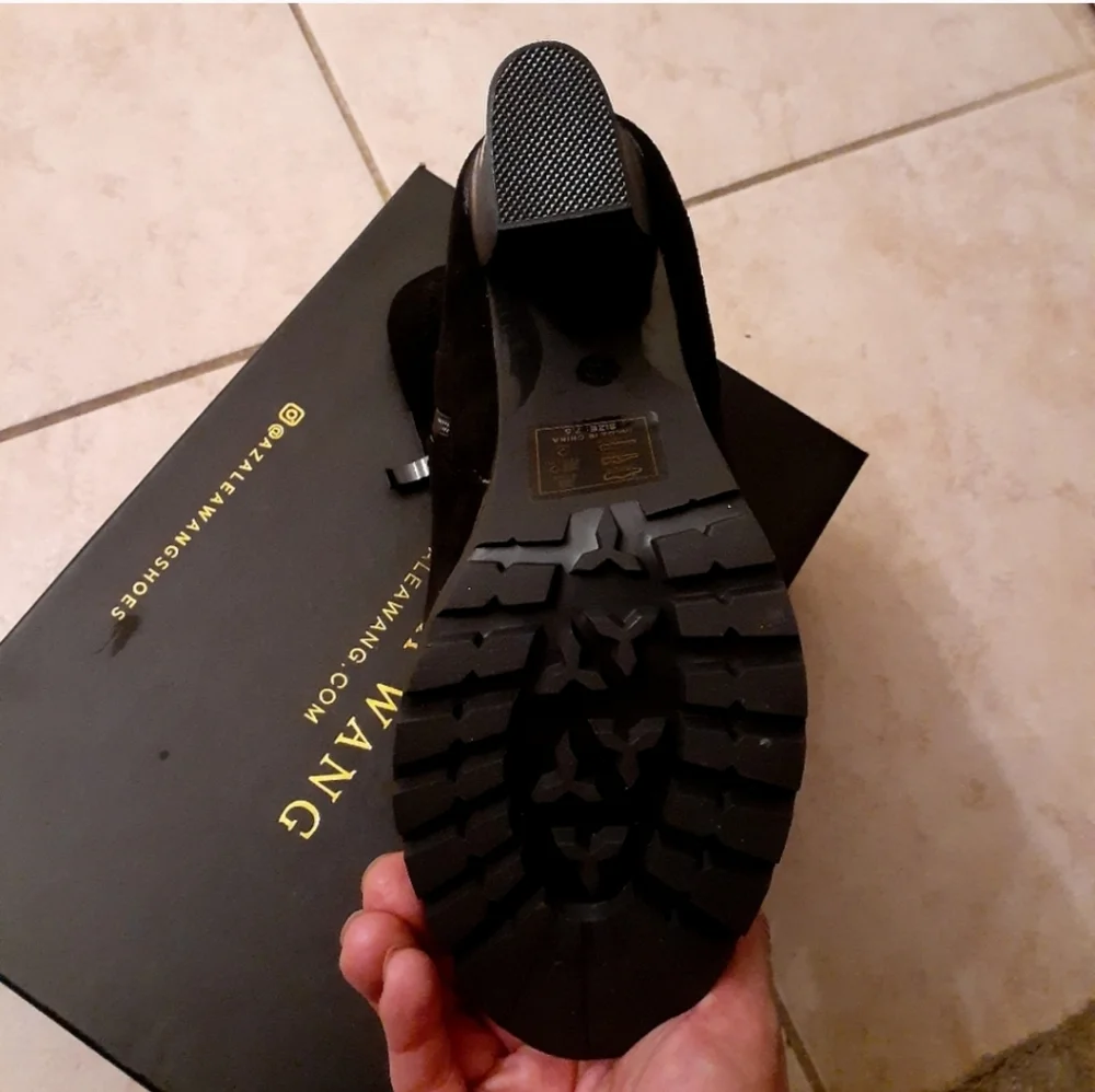 Azalea Wang Block Heel Bootie NWT